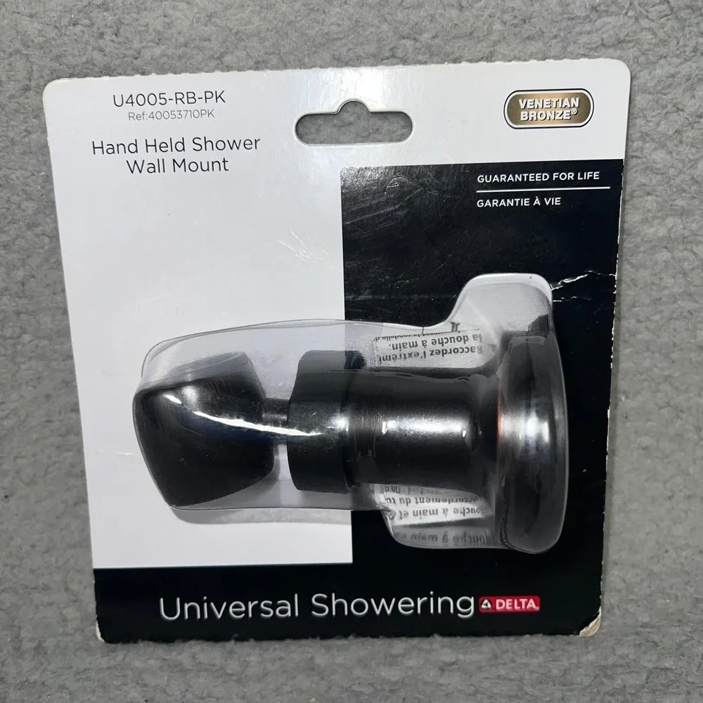 NIB Delta Universal Showering Adjustable Hand Held Shower Wall Mount U4005-RB-PK